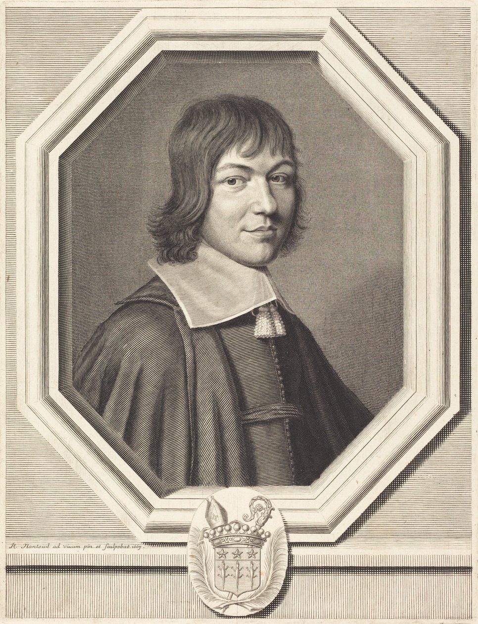 Charles-Maurice Le Tellier autorstwa Robert Nanteuil
