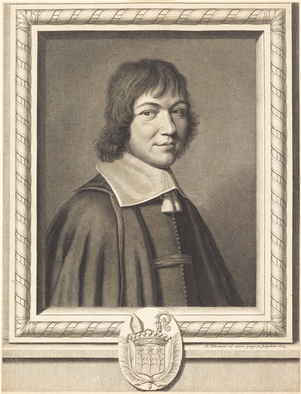 Charles-Maurice Le Tellier autorstwa Robert Nanteuil