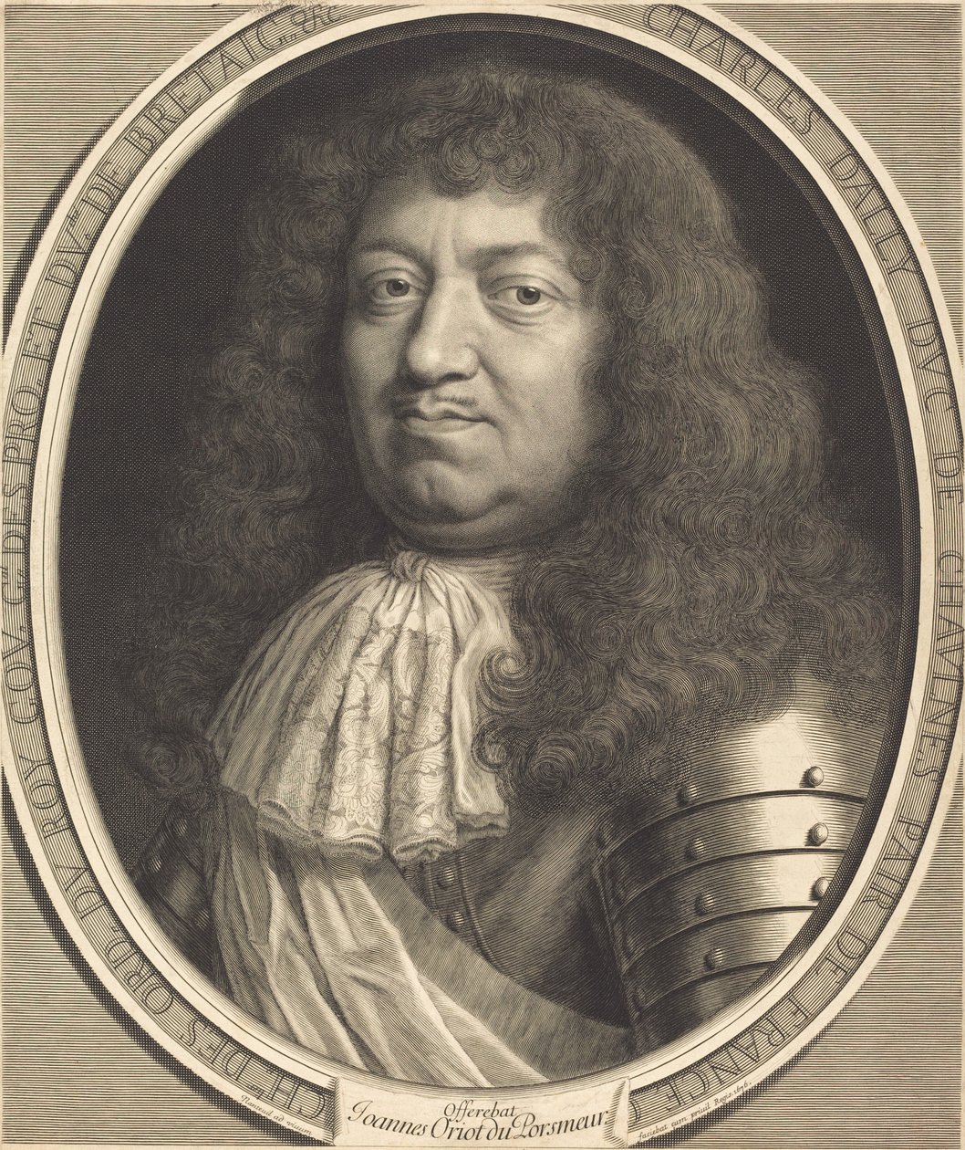 Karol, książę Chaulnes autorstwa Robert Nanteuil