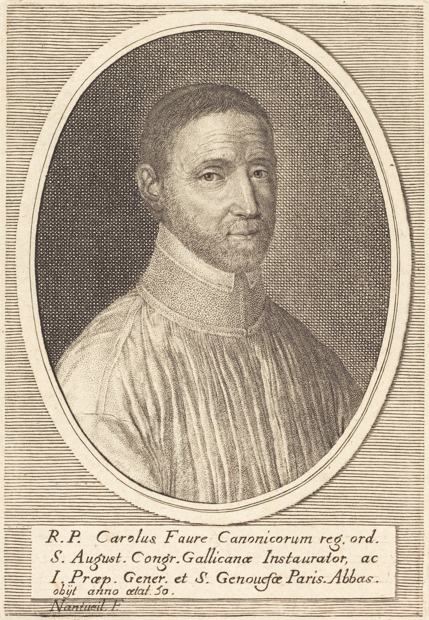 Karol Faure autorstwa Robert Nanteuil