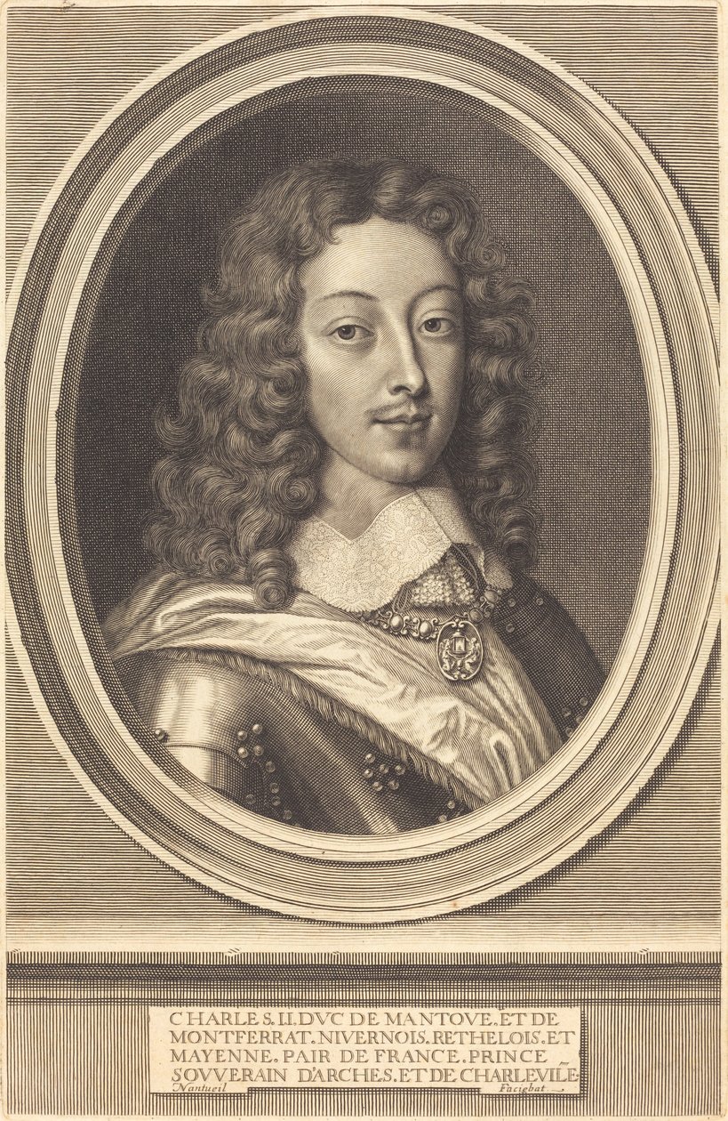 Karol II, książę Mantui autorstwa Robert Nanteuil