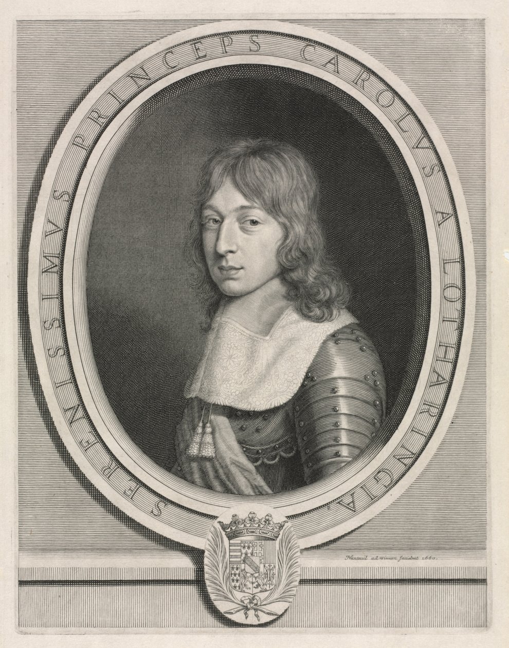 Karol V, książę Lotaryngii, 1660. autorstwa Robert Nanteuil