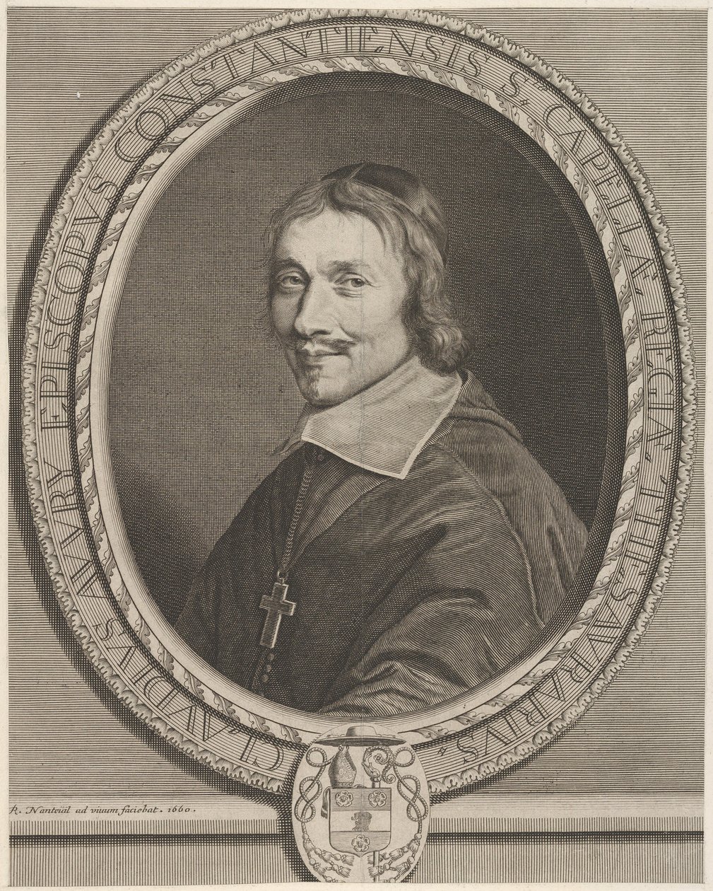 Claude Auvry, 1660. autorstwa Robert Nanteuil