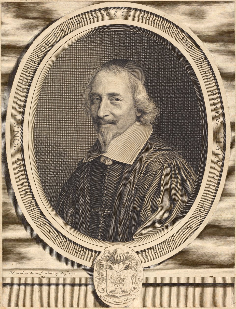 Claude Regnauldin autorstwa Robert Nanteuil
