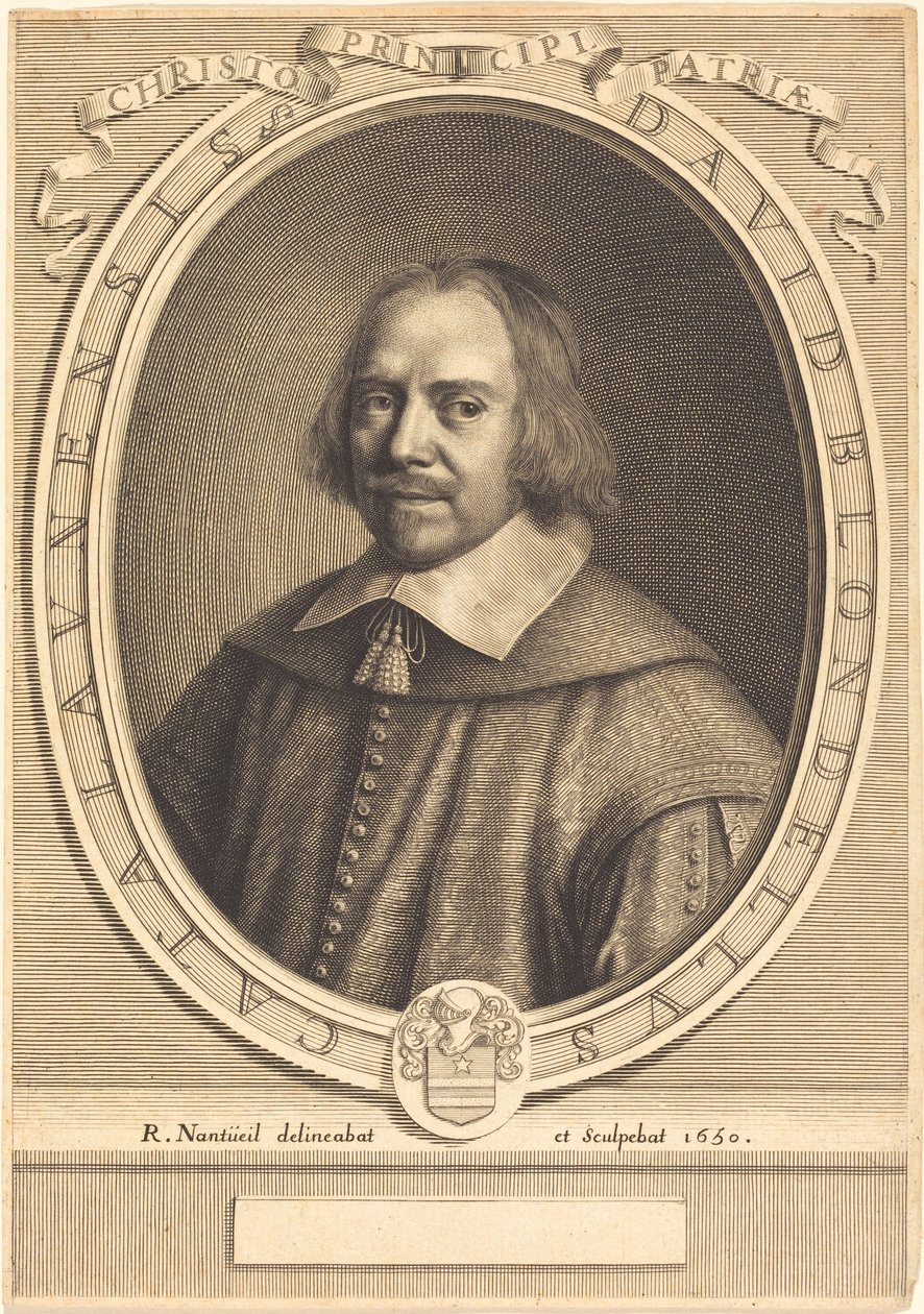 David Blondel autorstwa Robert Nanteuil
