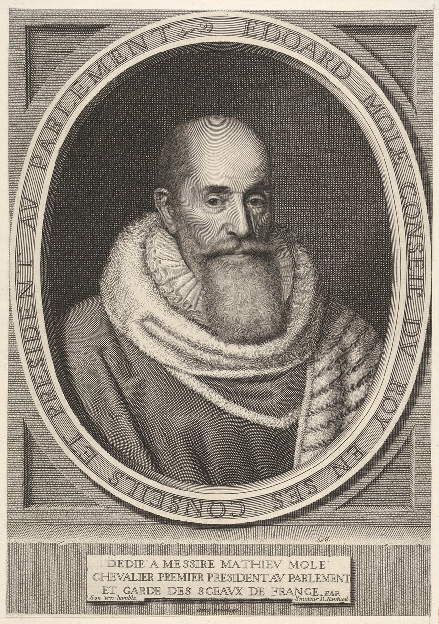 Edouard Molé autorstwa Robert Nanteuil