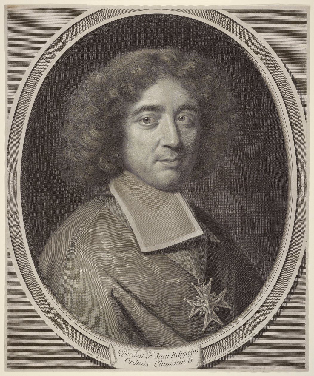Emmanuel-Théodose de la Tour d autorstwa Robert Nanteuil