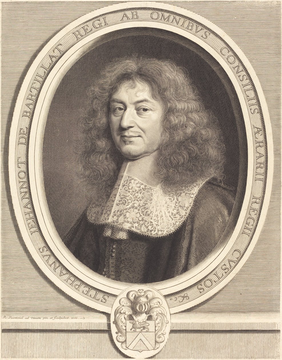 Etienne-Jehannot de Bartillat autorstwa Robert Nanteuil