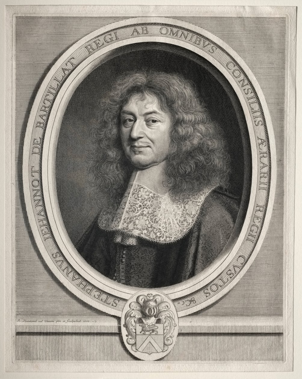 Etienne Jehannot de Bartillat autorstwa Robert Nanteuil