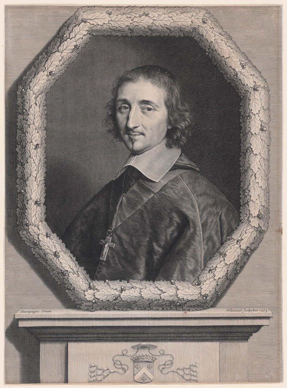 Ferdinand de Neufville, biskup Chartres (1608-1690) autorstwa Robert Nanteuil