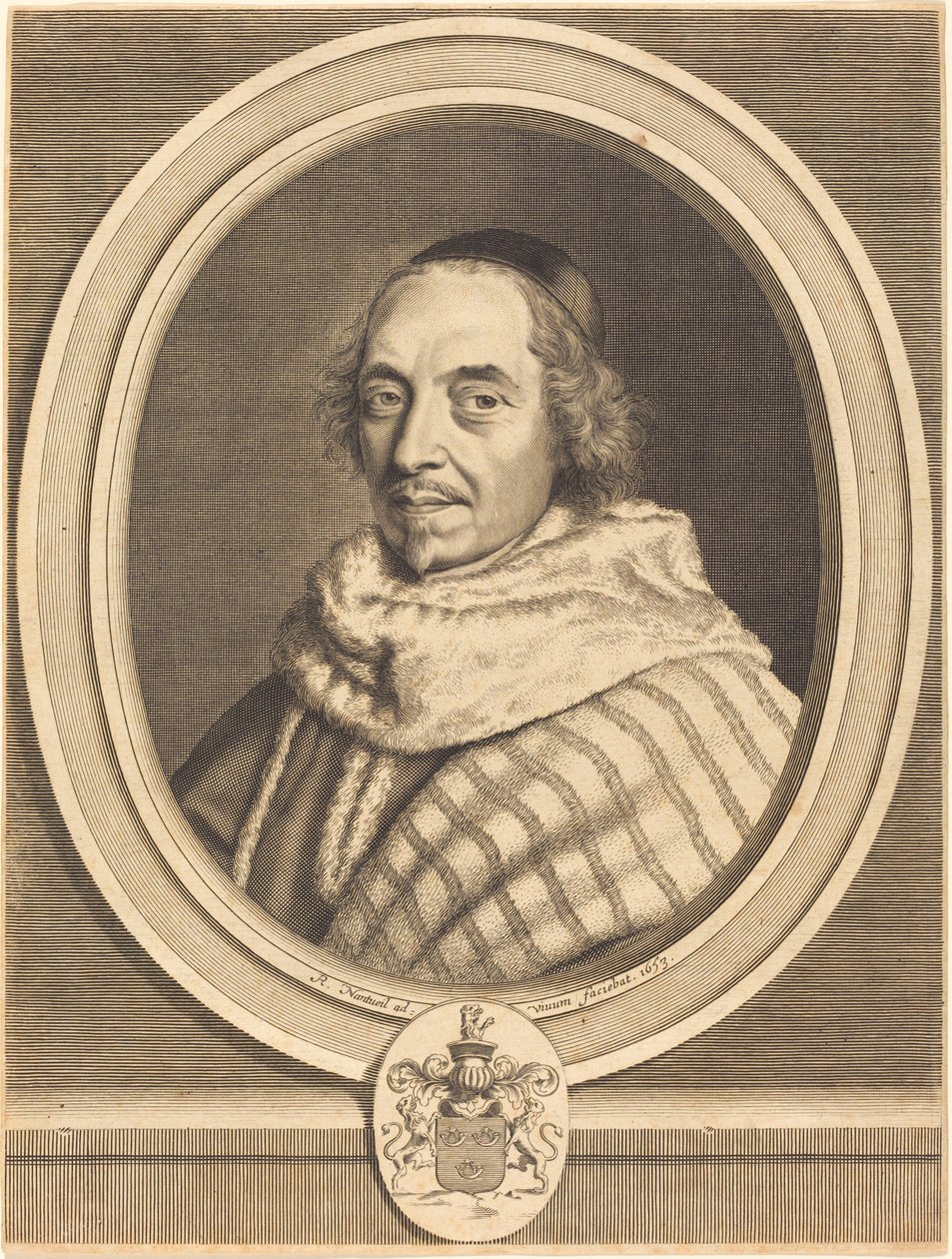 Francois-Theodore de Nesmond autorstwa Robert Nanteuil