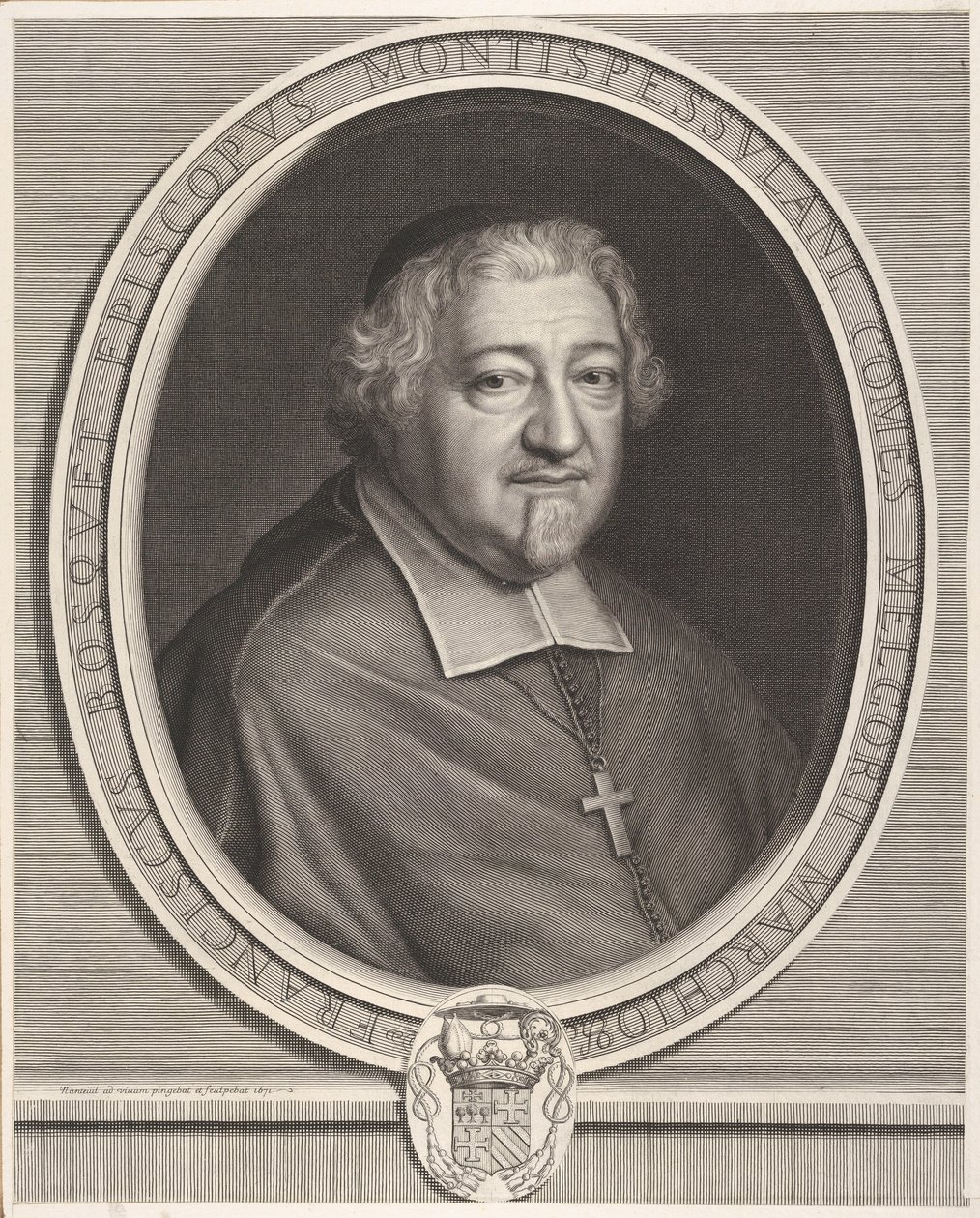 François Bosquet autorstwa Robert Nanteuil