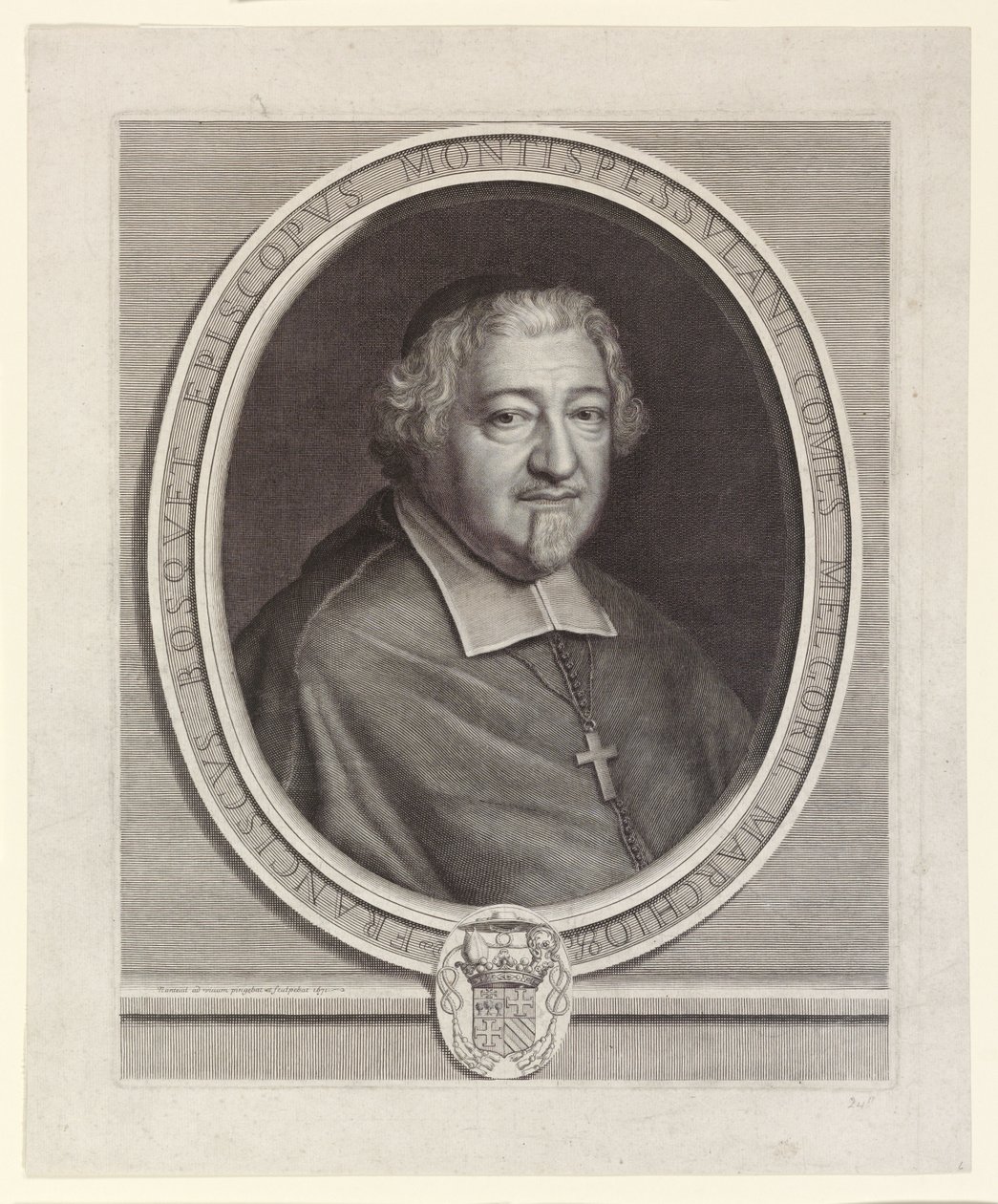François Bosquet, biskup Montpellier autorstwa Robert Nanteuil