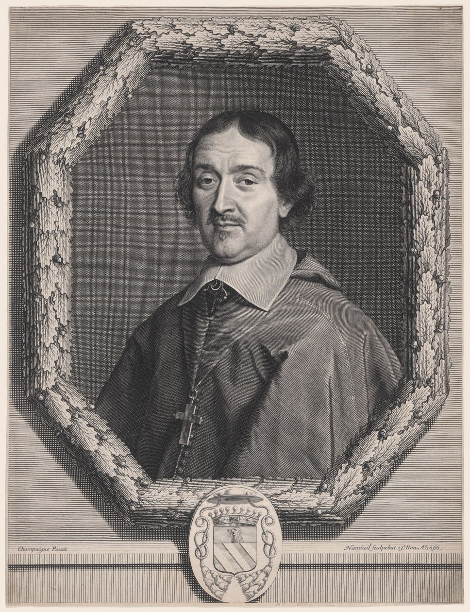 François Servien, biskup Bayeux (1598-1659) autorstwa Robert Nanteuil