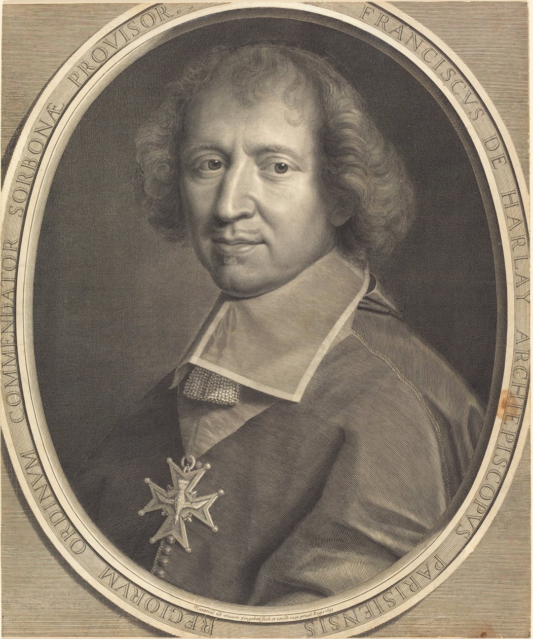 François de Harlay autorstwa Robert Nanteuil