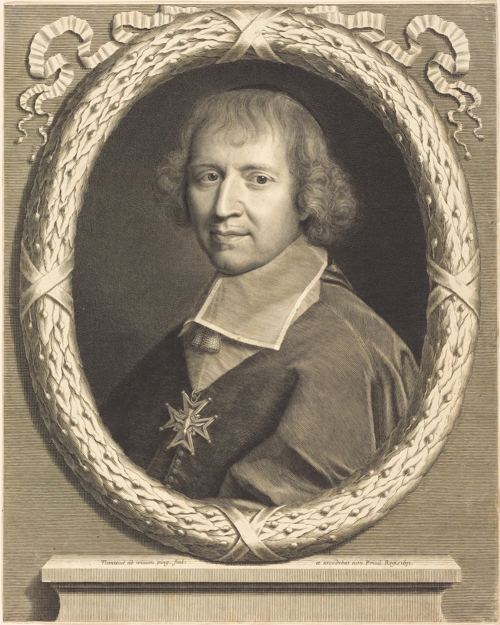François de Harlay autorstwa Robert Nanteuil