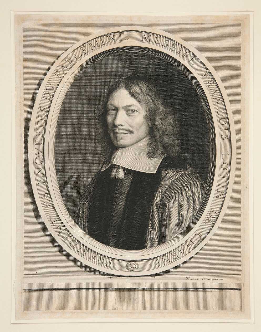François Lotin de Charny (przewodniczący parlamentu Paryża) autorstwa Robert Nanteuil