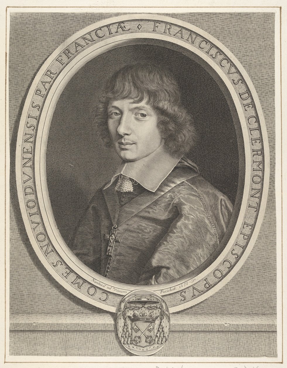 Francois de Clermont-Tonnerre, ca. 1655. autorstwa Robert Nanteuil
