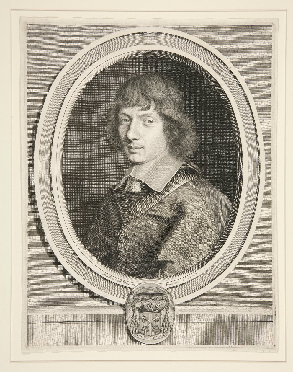 François de Clermont-Tonnerre, biskup Noyon (biskup Noyon) (1629-1701) autorstwa Robert Nanteuil