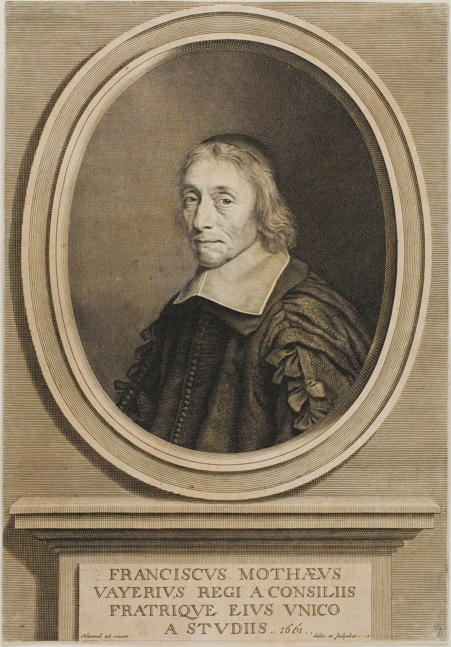 François de la Mothe autorstwa Robert Nanteuil