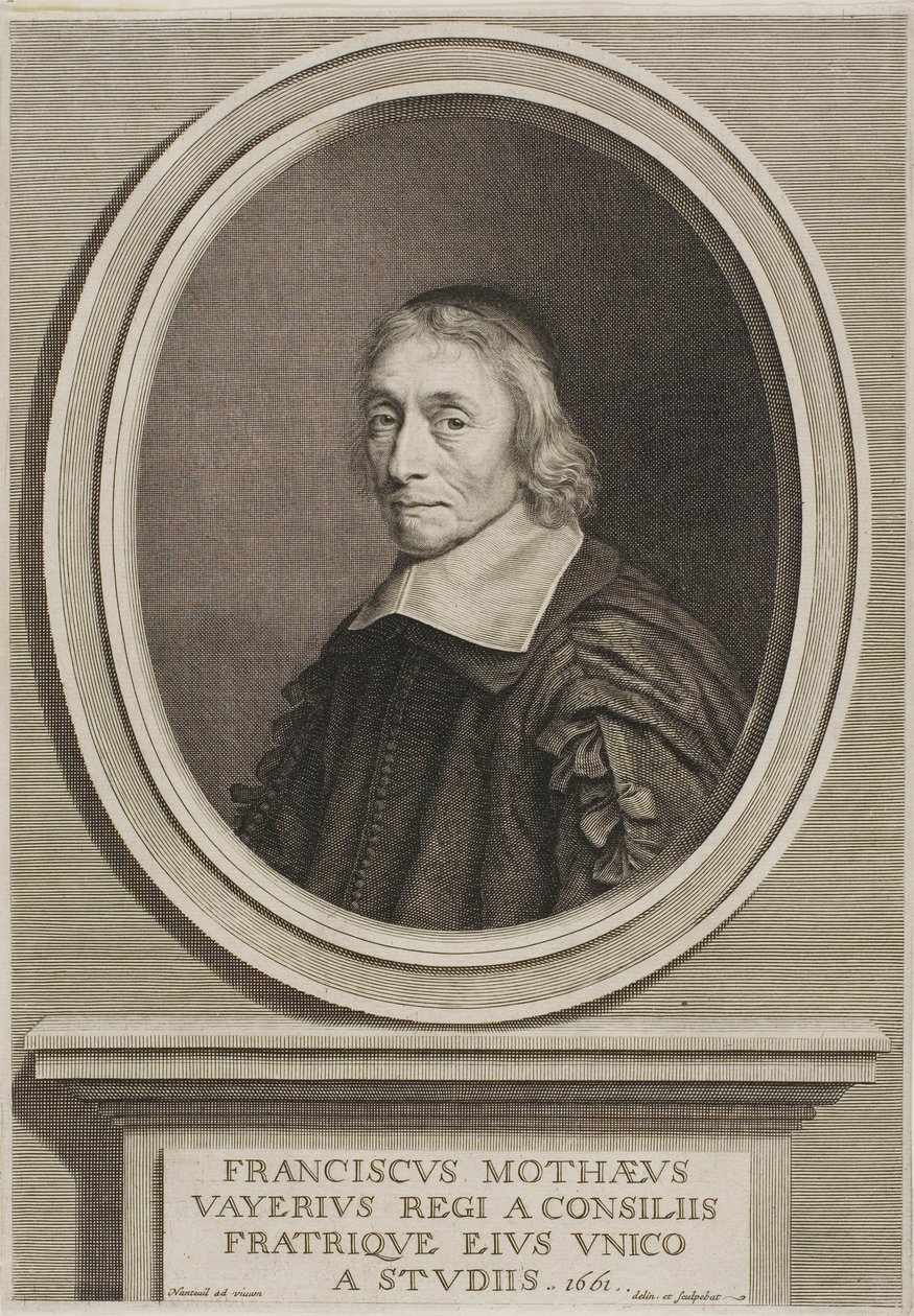 François de la Mothe le Vayer autorstwa Robert Nanteuil