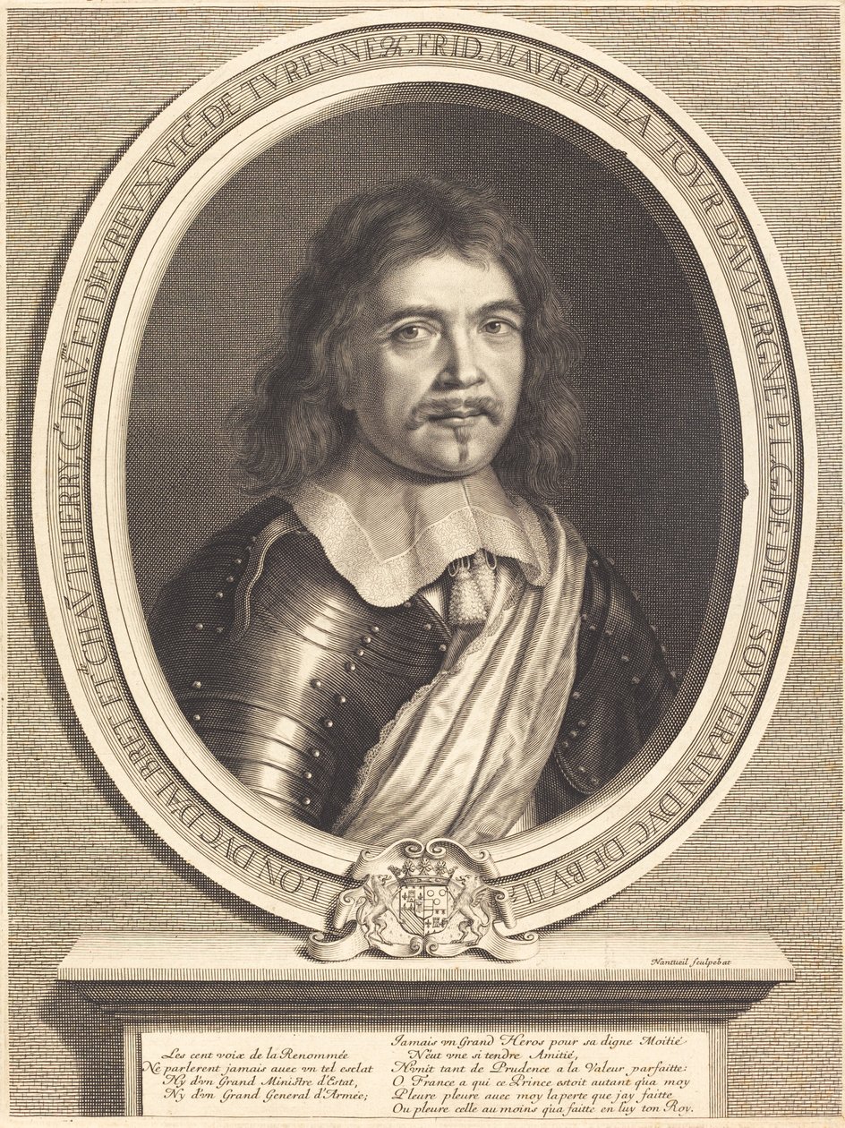 Frederic-Maurice, książę de Bouillon autorstwa Robert Nanteuil
