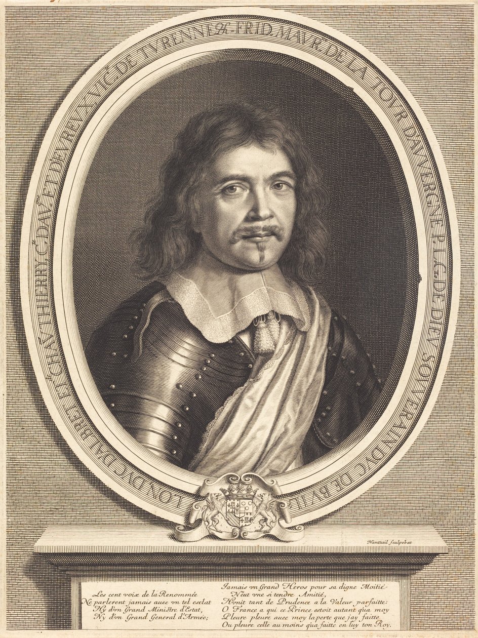 Frederic-Maurice, książę de Bouillon autorstwa Robert Nanteuil