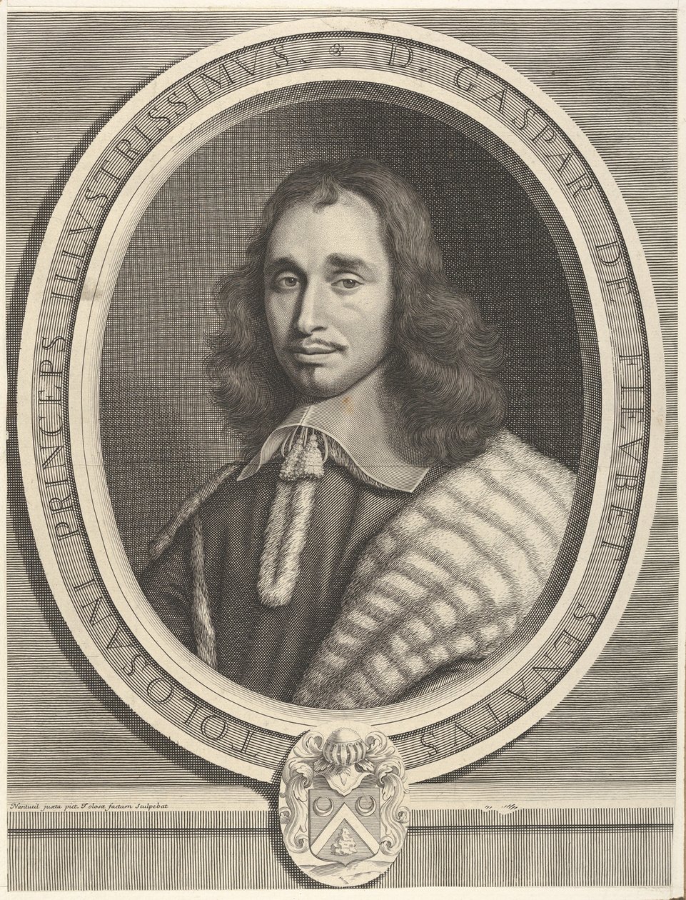 Gaspard de Fieubet, ca. 1654. autorstwa Robert Nanteuil