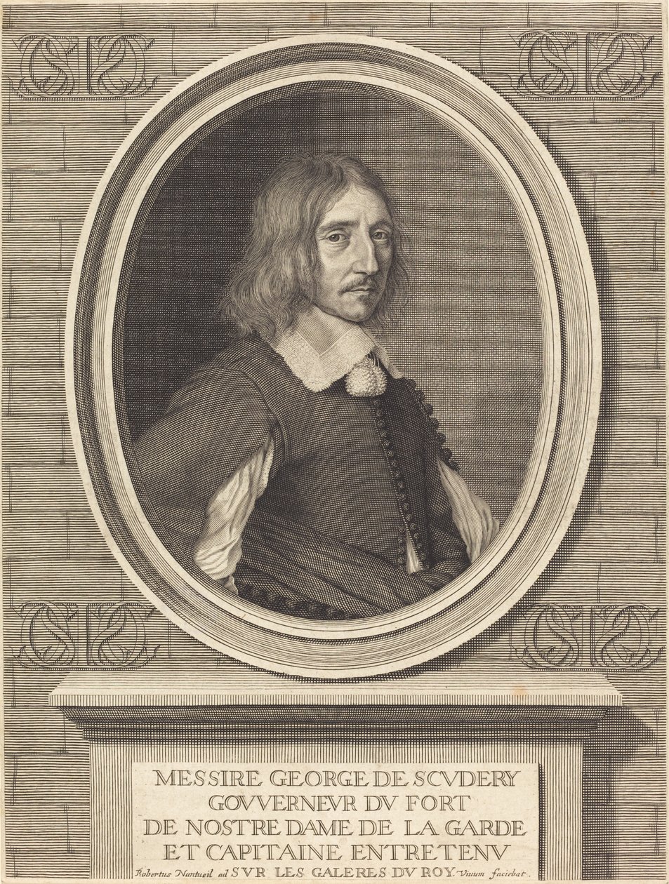 Georges de Scudery autorstwa Robert Nanteuil