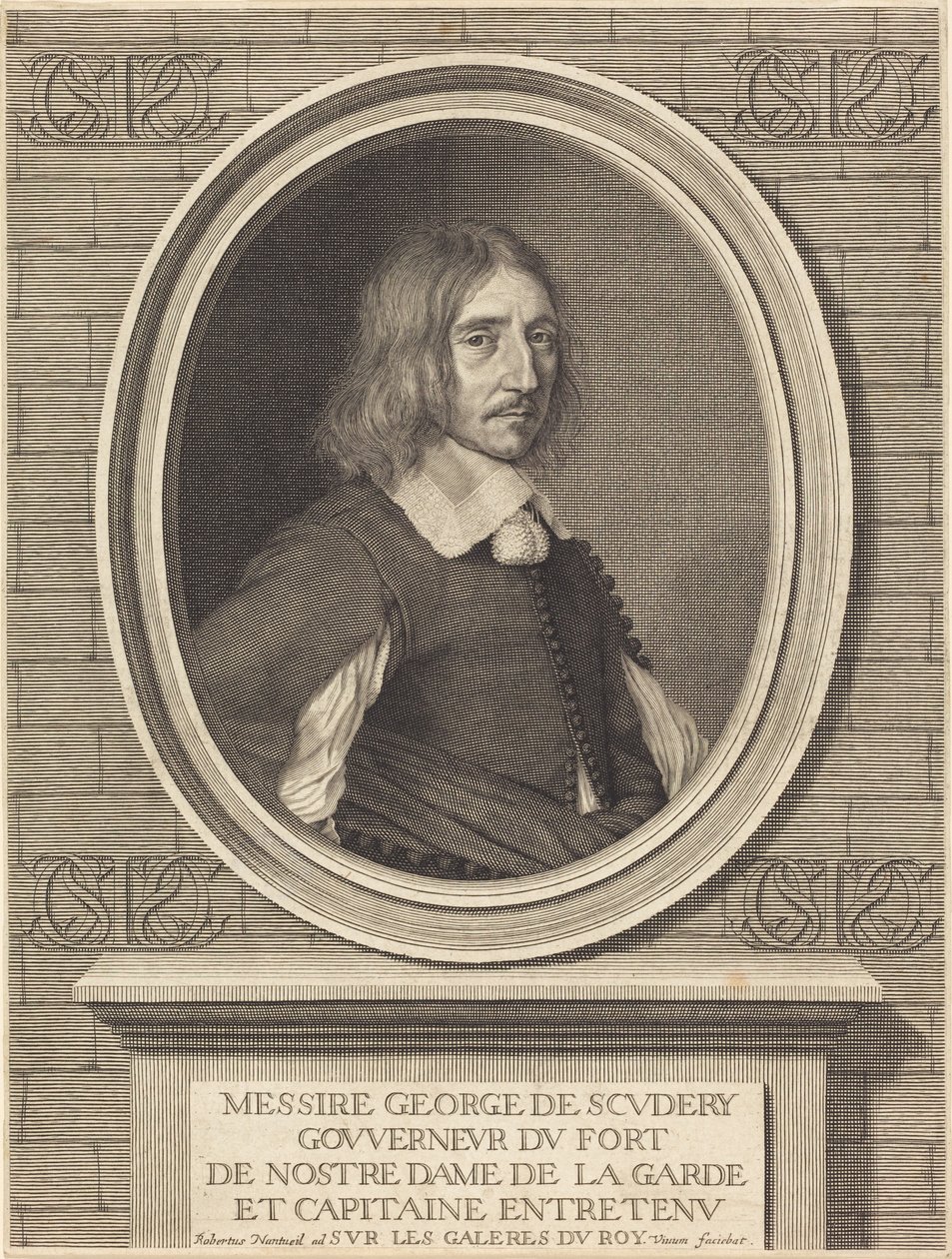 Georges de Scudery autorstwa Robert Nanteuil