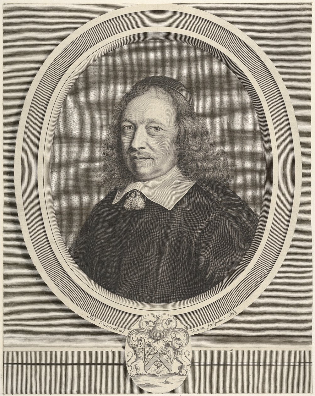Gilles Blondeau, 1653. autorstwa Robert Nanteuil