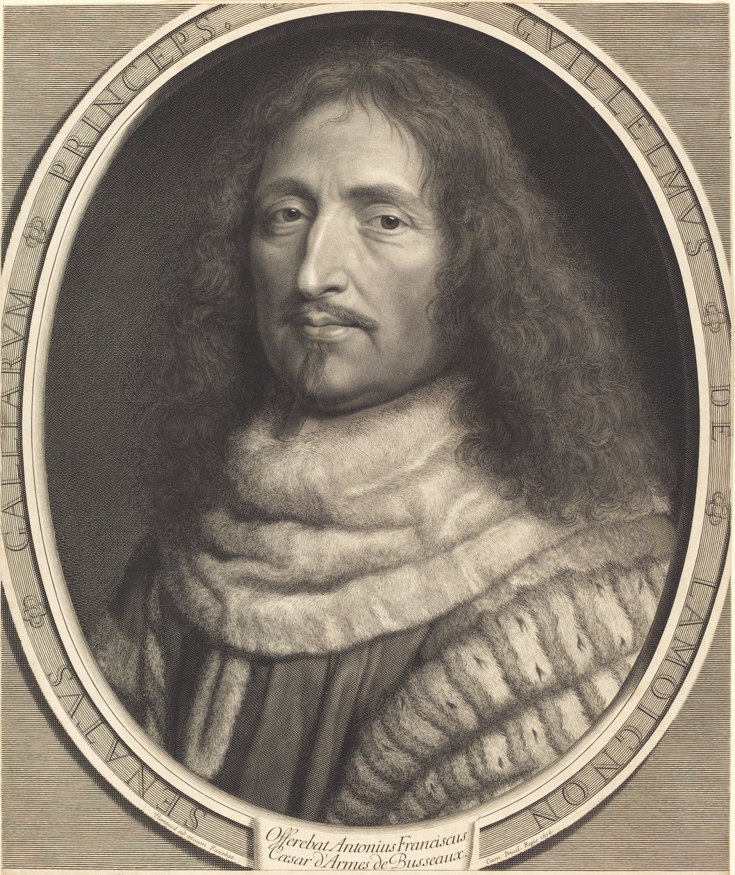 Guillaume de Lamoignon autorstwa Robert Nanteuil