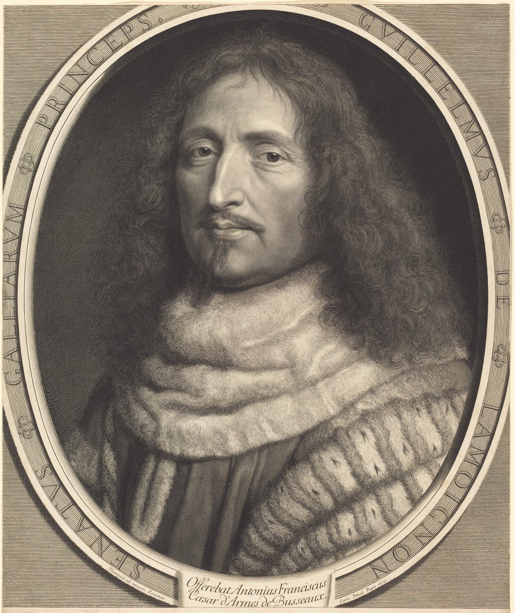 Guillaume de Lamoignon autorstwa Robert Nanteuil