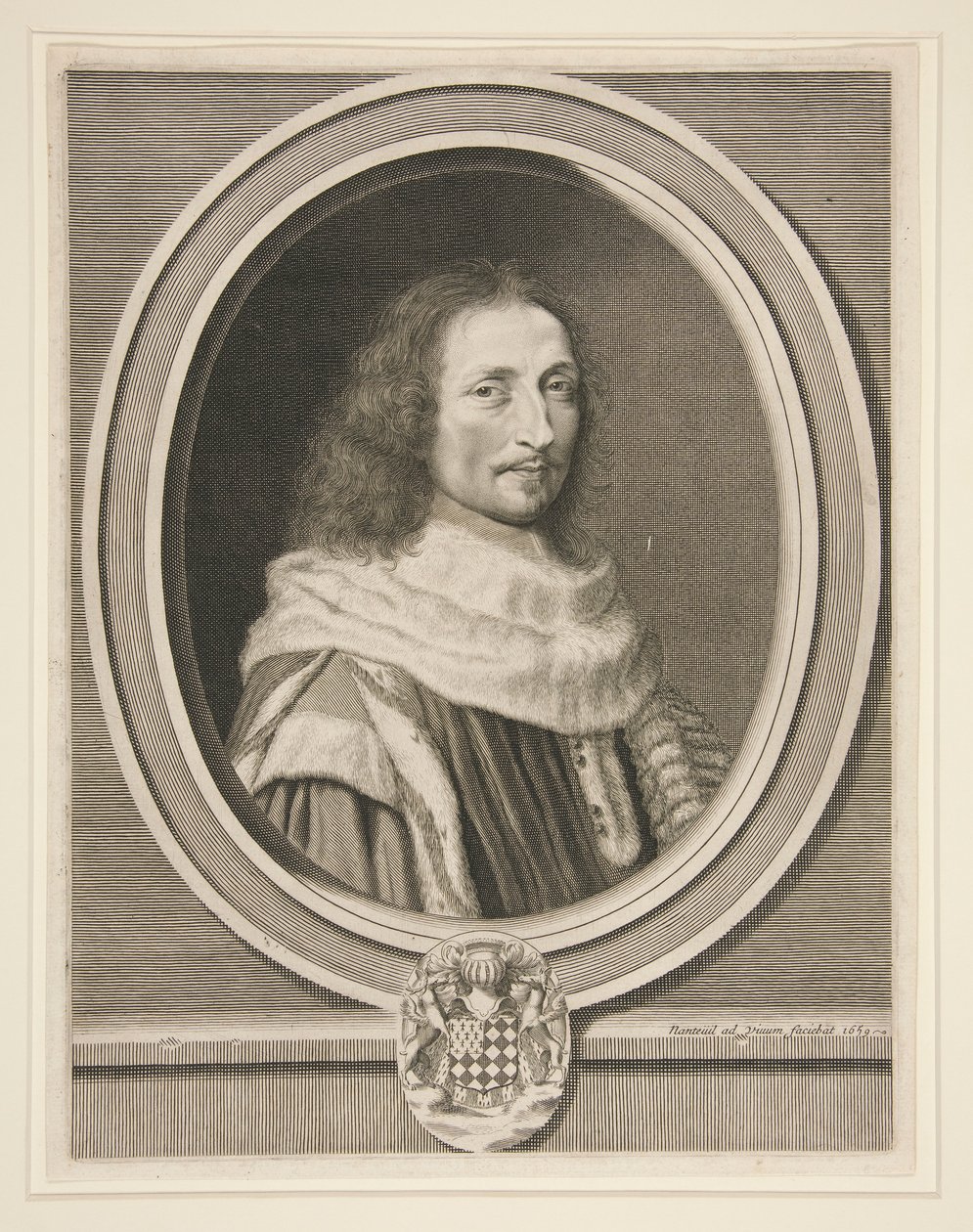Guillaume de Lamoignon, markiz Baville autorstwa Robert Nanteuil