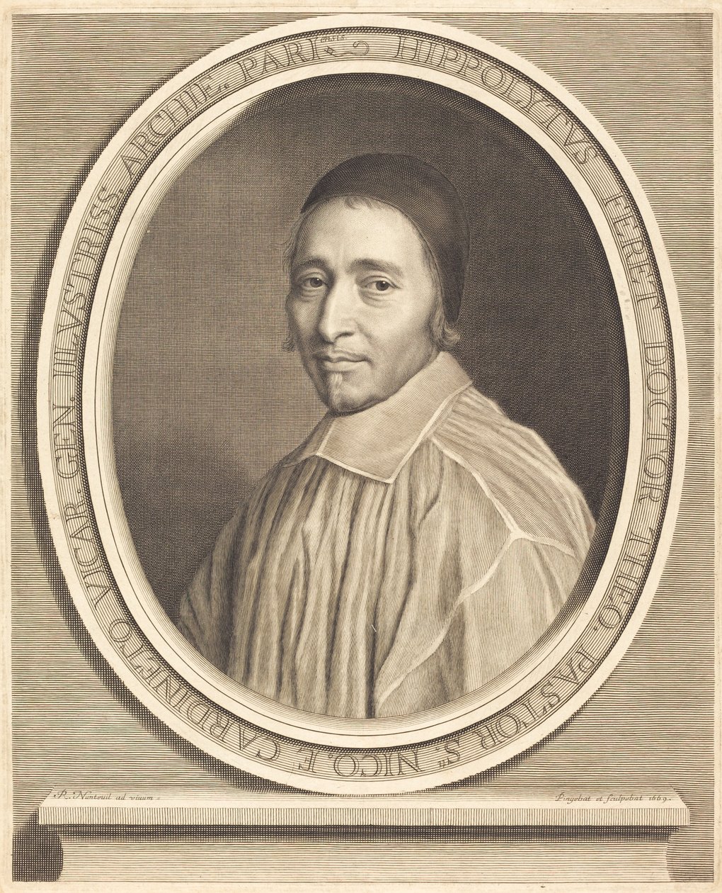 Hipolit Feret autorstwa Robert Nanteuil