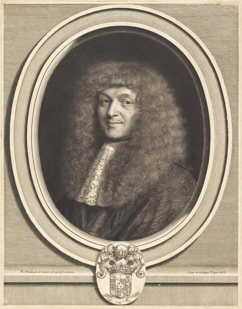 Honoré Courtin autorstwa Robert Nanteuil