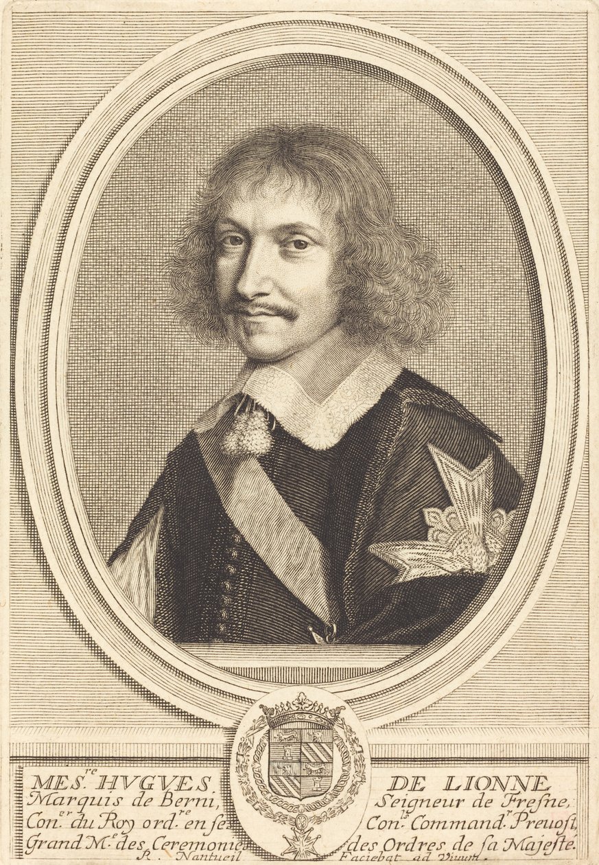 Hugues de Lionne autorstwa Robert Nanteuil
