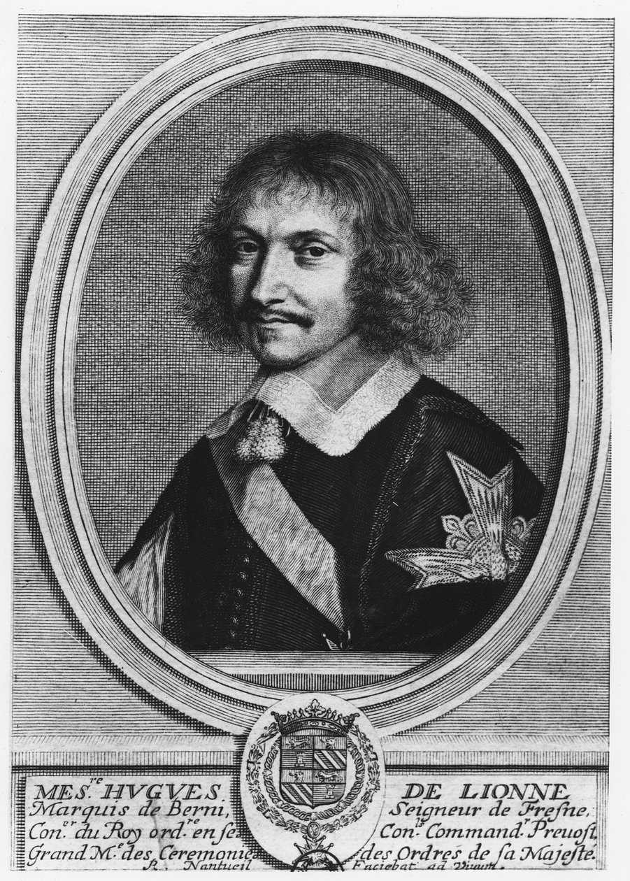 Hugh z Lwicy autorstwa Robert Nanteuil
