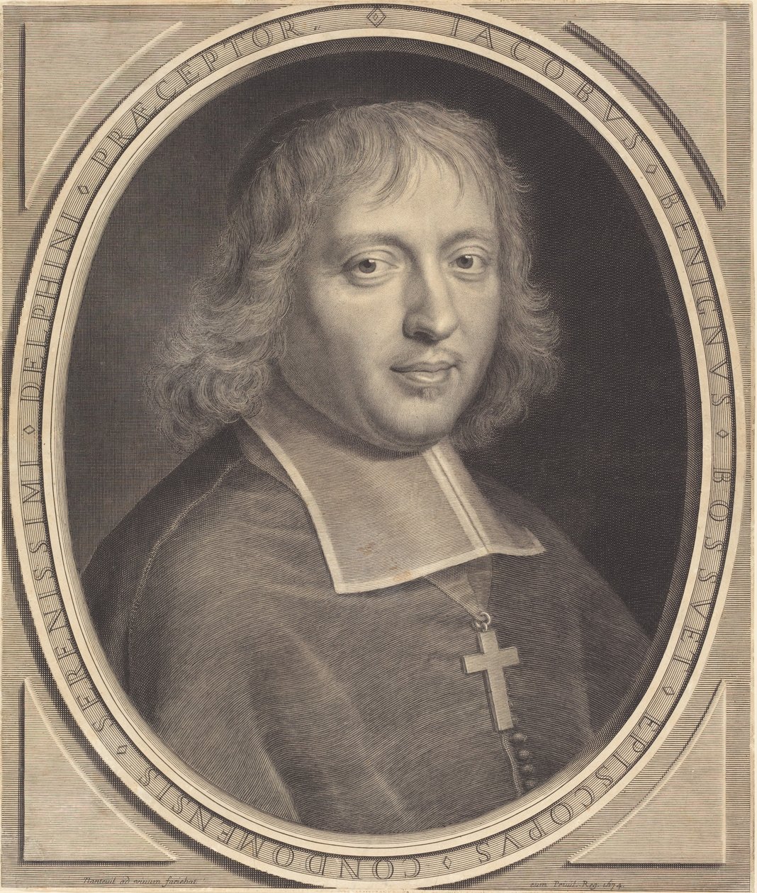 Jacques-Benigne Bossuet autorstwa Robert Nanteuil