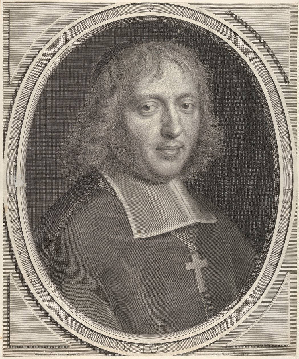 Jacques-Bénigne Bossuet autorstwa Robert Nanteuil