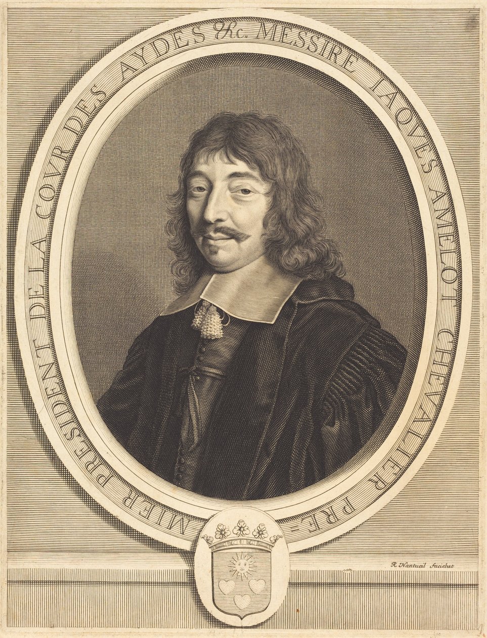 Jacques Amelot autorstwa Robert Nanteuil