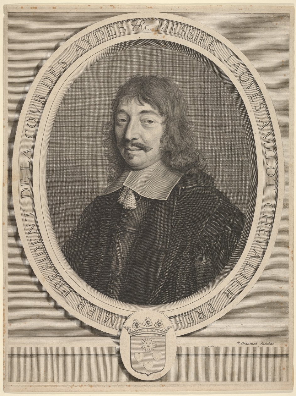 Jacques Amelot autorstwa Robert Nanteuil