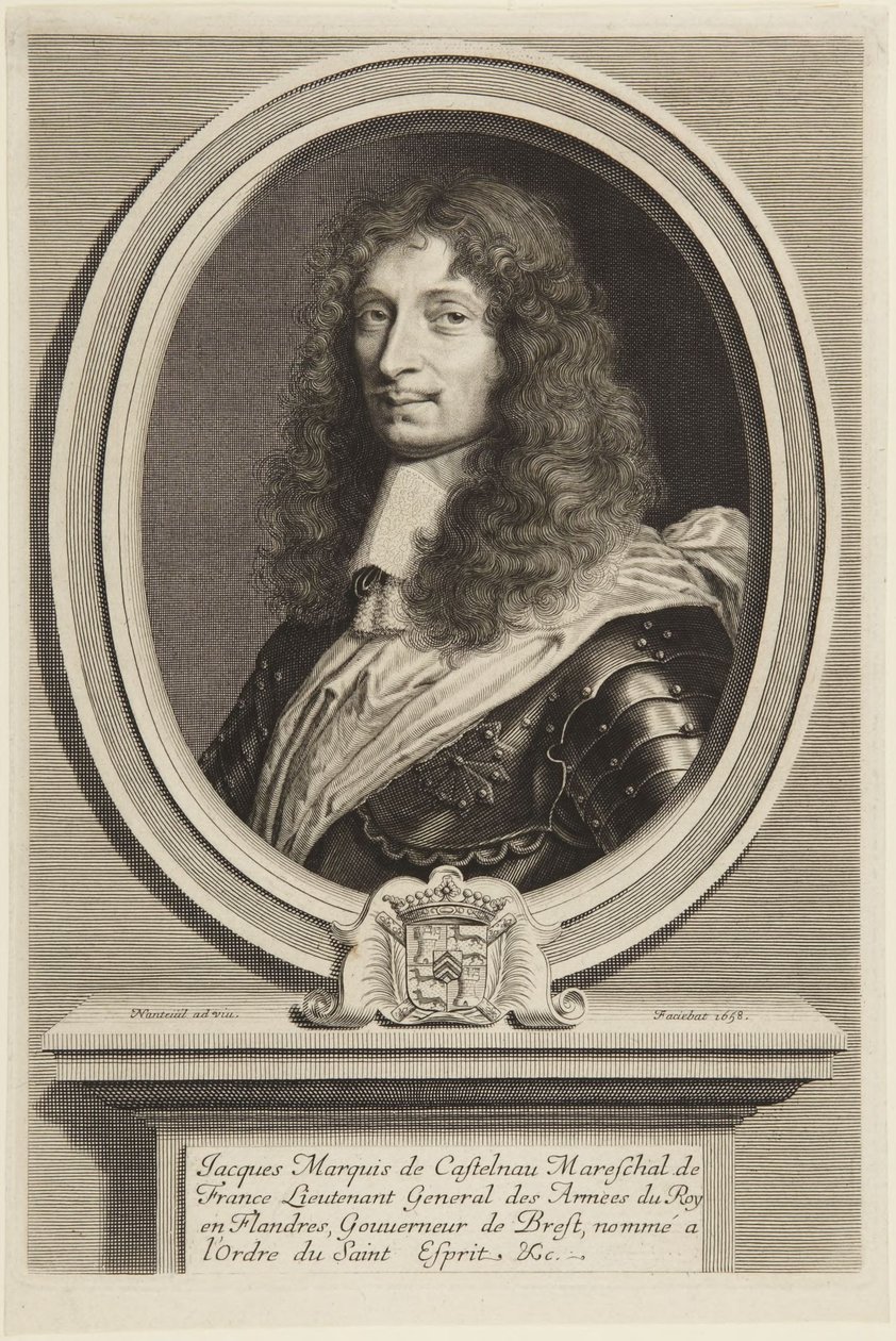 Jacques, markiz de Castelnau – 1658 autorstwa Robert Nanteuil