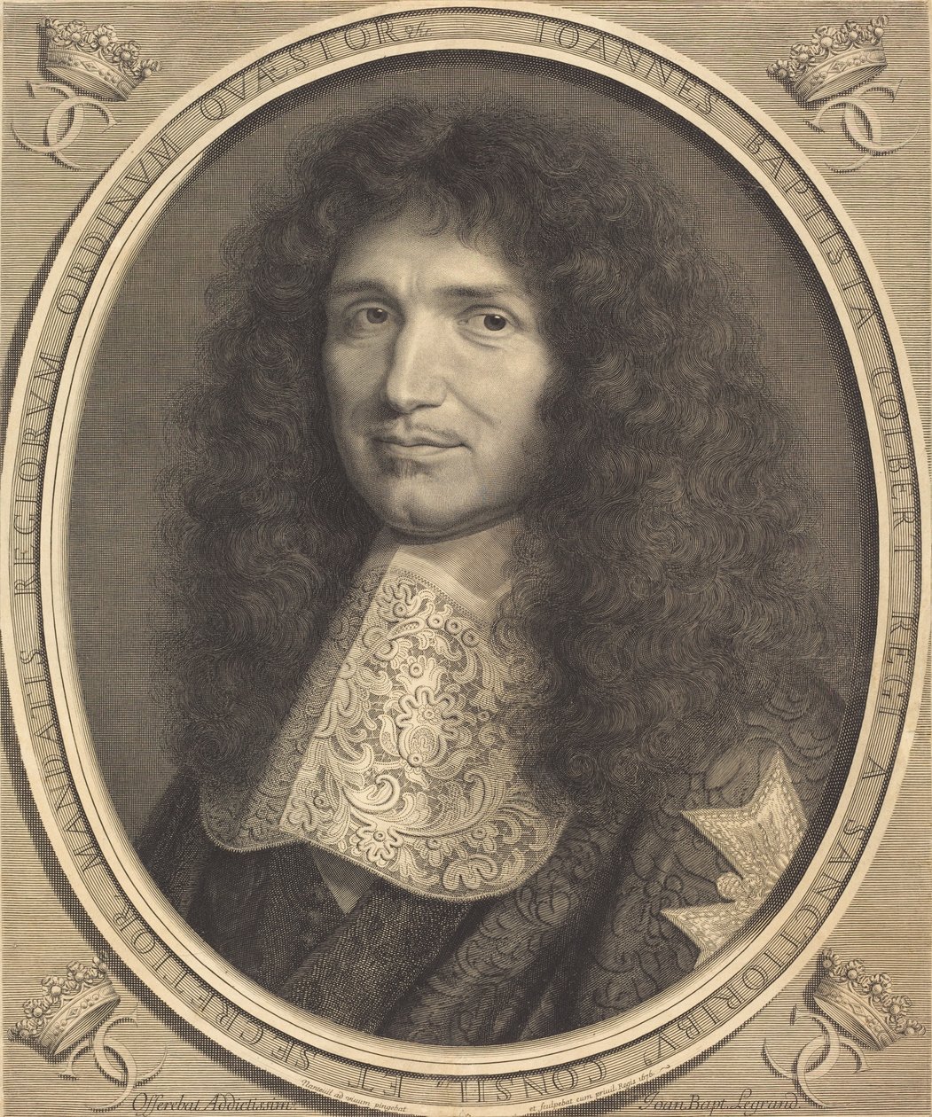 Jean-Baptiste Colbert autorstwa Robert Nanteuil