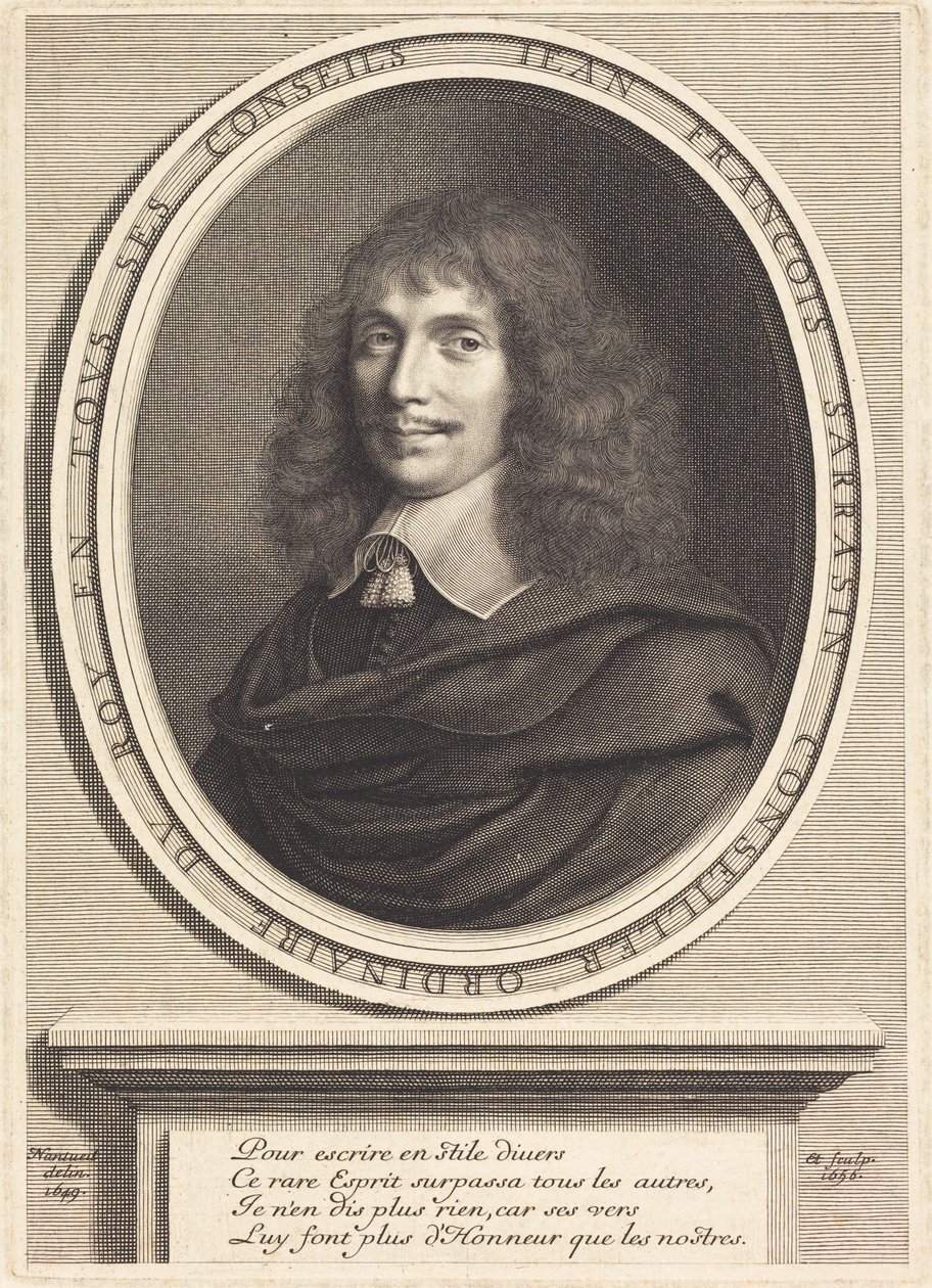 Jean-Pierre Sarrazin autorstwa Robert Nanteuil