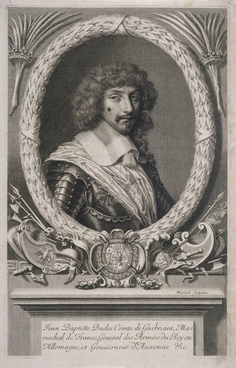 Jean Baptiste Budes, hrabia de Guebriant [...] autorstwa Robert Nanteuil