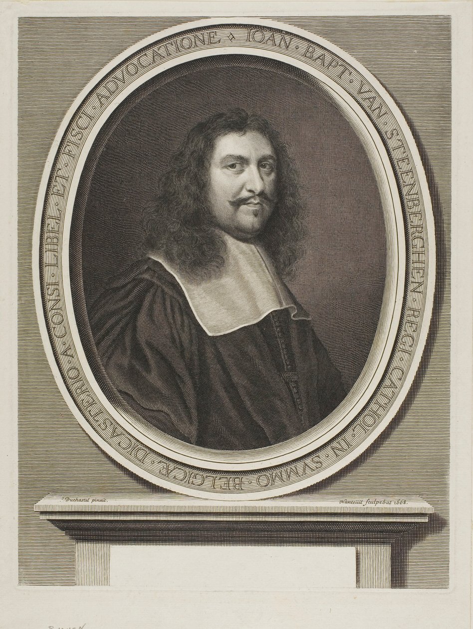 Jean Baptiste Van Steenberghen autorstwa Robert Nanteuil
