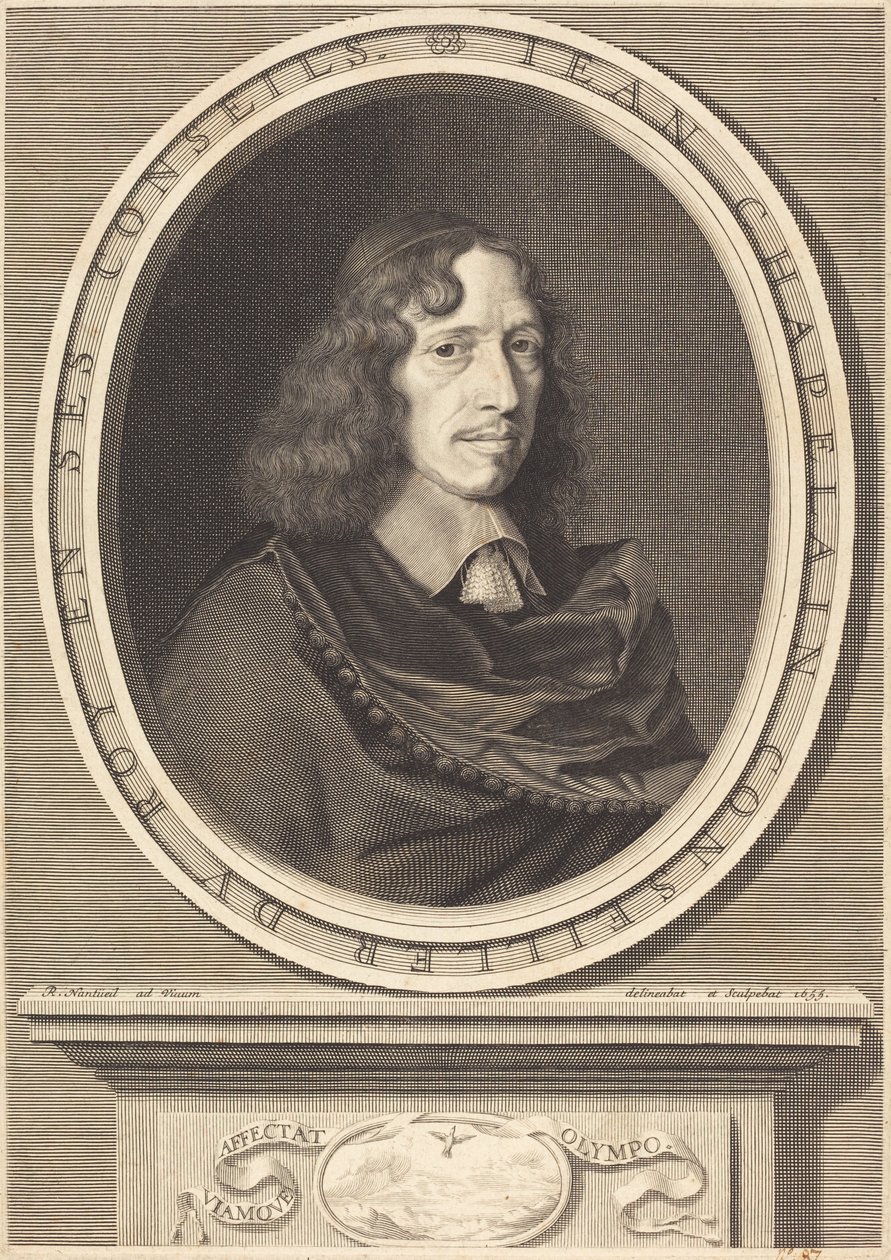 John Chapelain autorstwa Robert Nanteuil