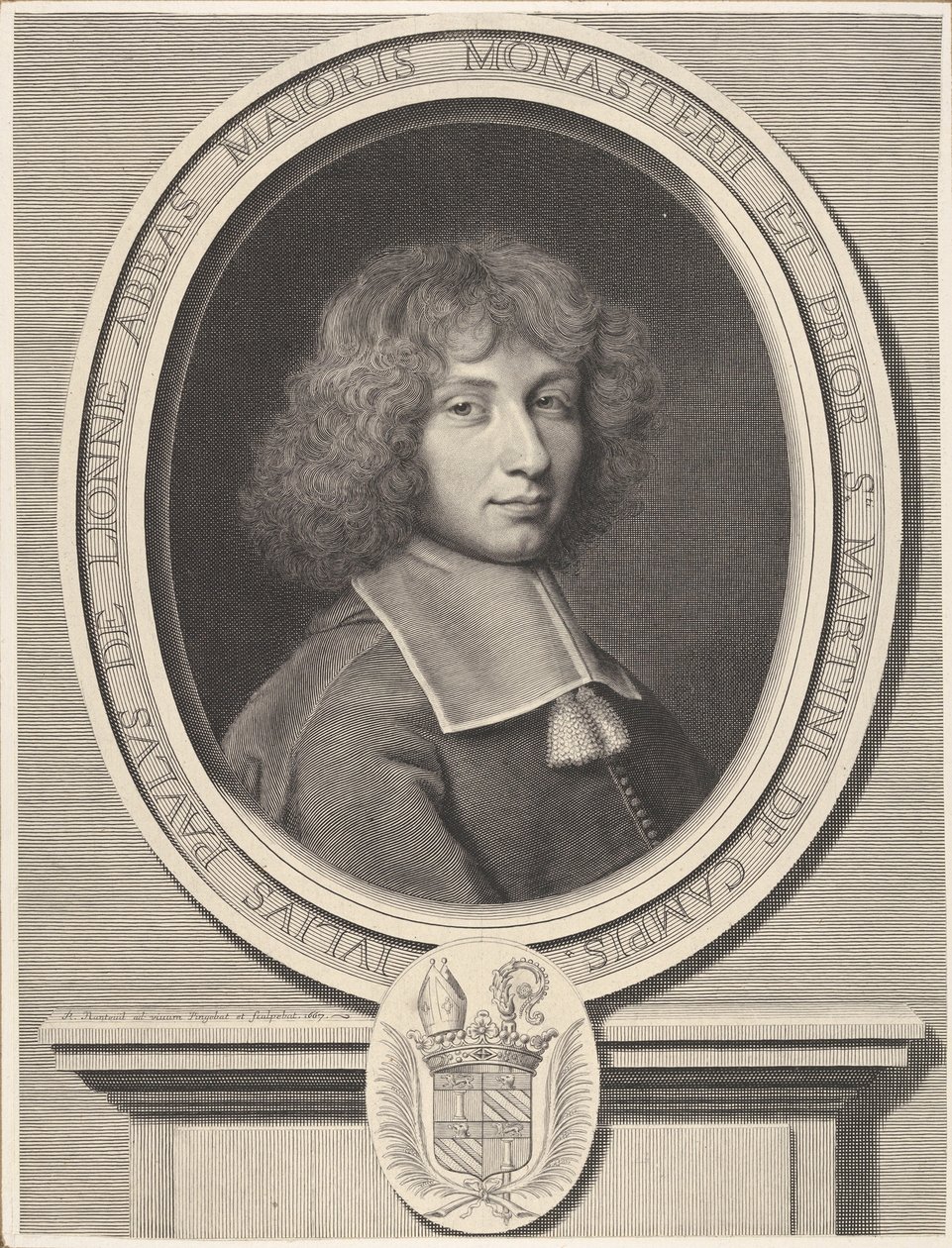 Jules-Paul de Lionne, 1667. autorstwa Robert Nanteuil