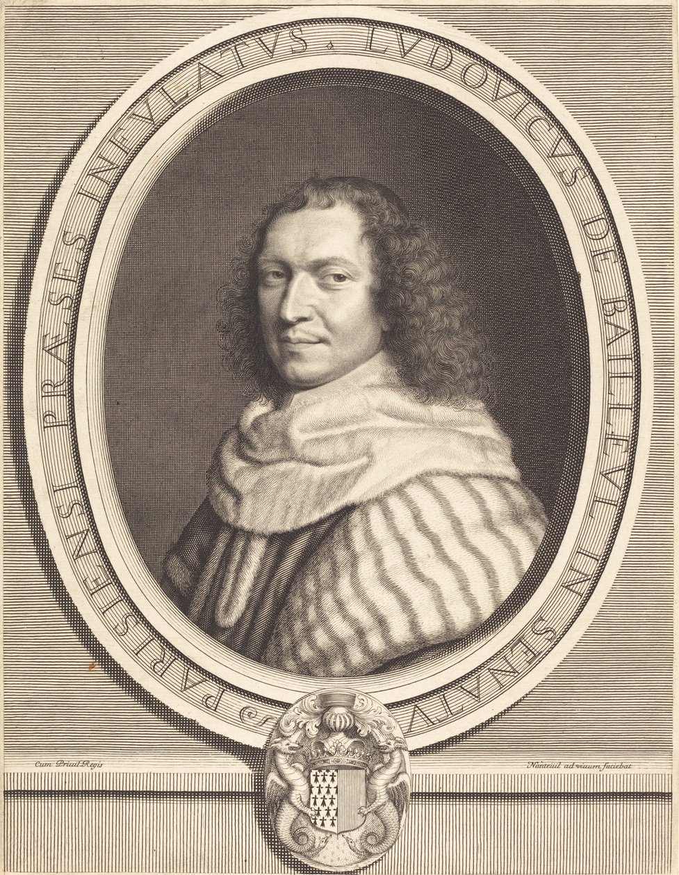 Louis-Dominique de Bailleul autorstwa Robert Nanteuil